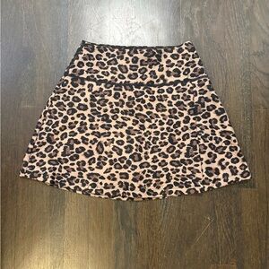 Abercrombie & Fitch YPB Leopard Print Women's Skort